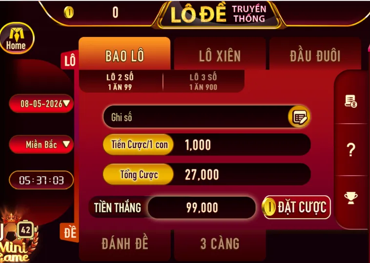 Lô Đề Truyền Thống Tại ManClub Trải Nghiệm Cá Cược Đẳng Cấp Với Tỷ Lệ Thắng Lớn