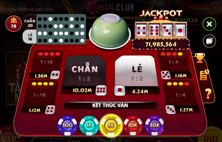 Khám Phá Sự Kịch Tính Của Minigame Mini Xóc Dĩa Tại ManClub Đẳng Cấp Hiện Nay