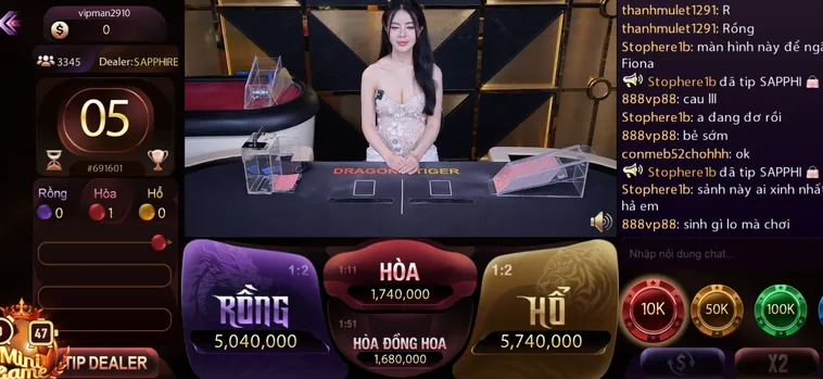 Chinh Phục Đỉnh Cao Rồng Hổ Livestream Tại ManClub Với Phần Thưởng Cực Khủng
