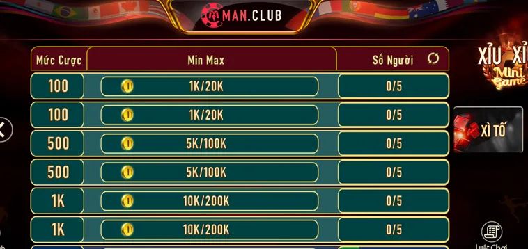 Trải Nghiệm Đỉnh Cao Cùng Game Xì Tố Tại ManClub Cho Mọi Game Thủ